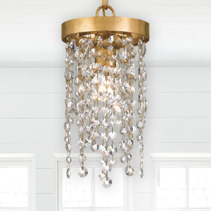 Winham 1 Light Black Forged Mini Pendant WIN-610-BF-CL-MWP