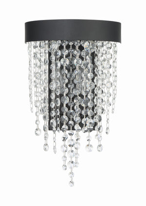 Winham 2 Light Black Forged Sconce WIN-612-BF-CL-MWP