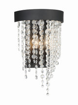 Winham 2 Light Black Forged Sconce WIN-612-BF-CL-MWP