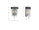 Winham 2 Light Black Forged Sconce WIN-612-BF-CL-MWP
