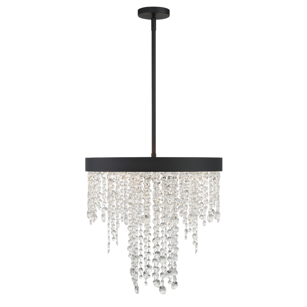 Winham 5 Light Black Forged Chandelier WIN-615-BF-CL-MWP