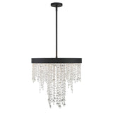 Winham 5 Light Black Forged Chandelier WIN-615-BF-CL-MWP