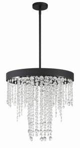 Winham 5 Light Black Forged Chandelier WIN-615-BF-CL-MWP