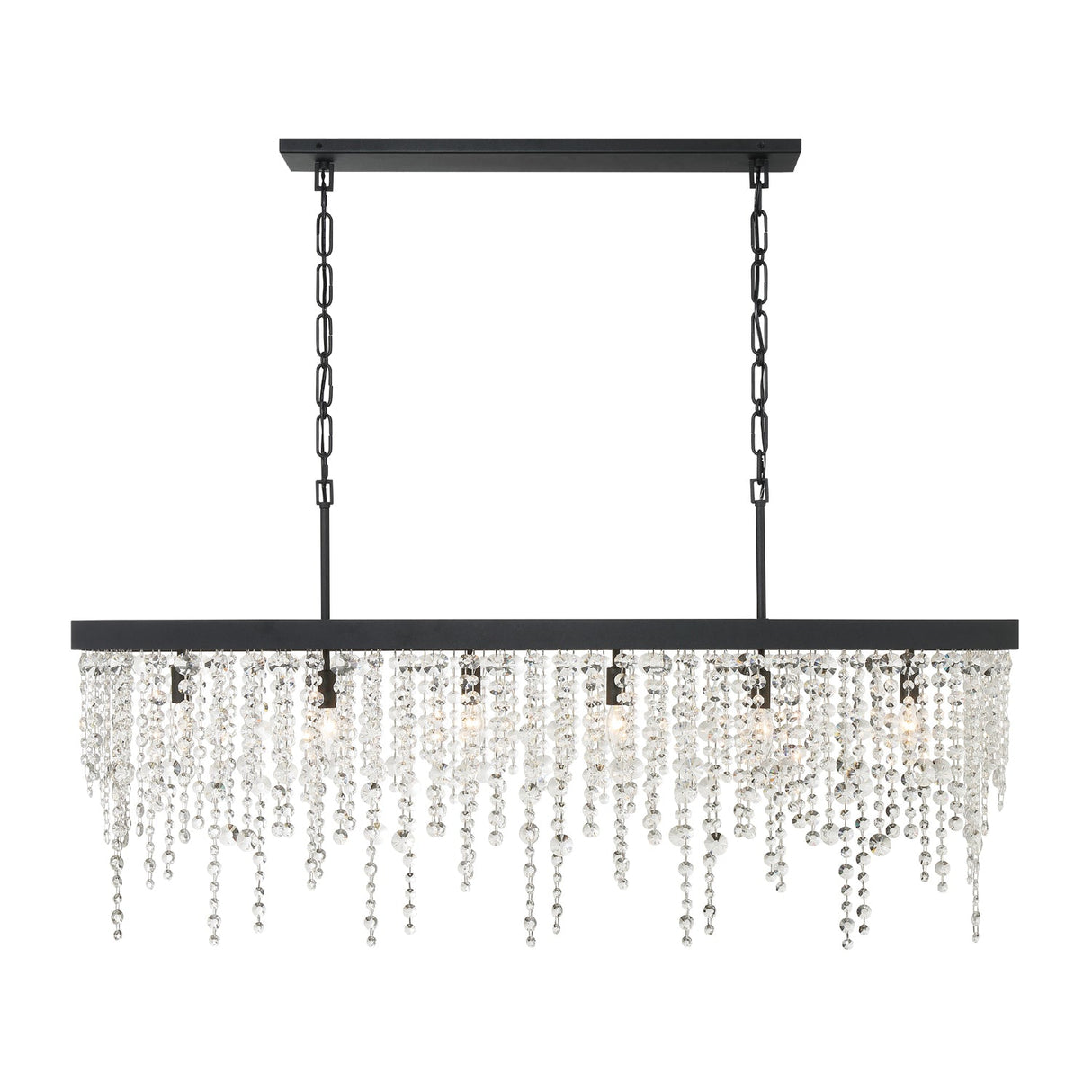 Winham 6 Light Black Forged Chandelier WIN-617-BF-CL-MWP