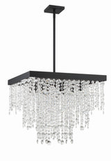 Winham 8 Light Black Forged Chandelier WIN-618-BF-CL-MWP