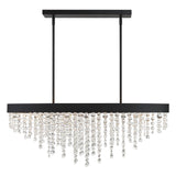 Winham 8 Light Black Forged Chandelier WIN-619-BF-CL-MWP