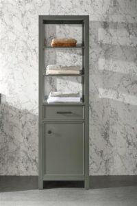 Legion Furniture 21" PEWTER GREEN LINEN CABINET WLF2121-PG-LC