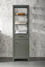Legion Furniture 21" PEWTER GREEN LINEN CABINET WLF2121-PG-LC