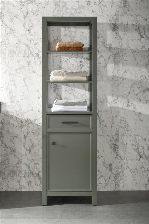Legion Furniture 21" PEWTER GREEN LINEN CABINET WLF2121-PG-LC