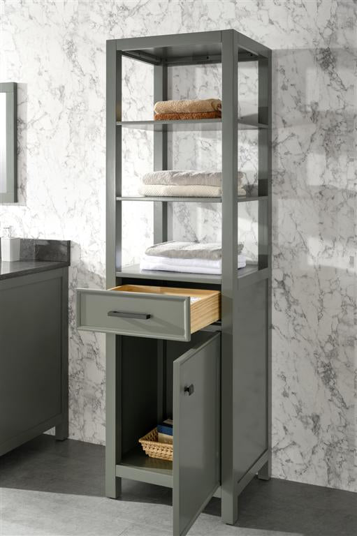 Legion Furniture 21" PEWTER GREEN LINEN CABINET WLF2121-PG-LC