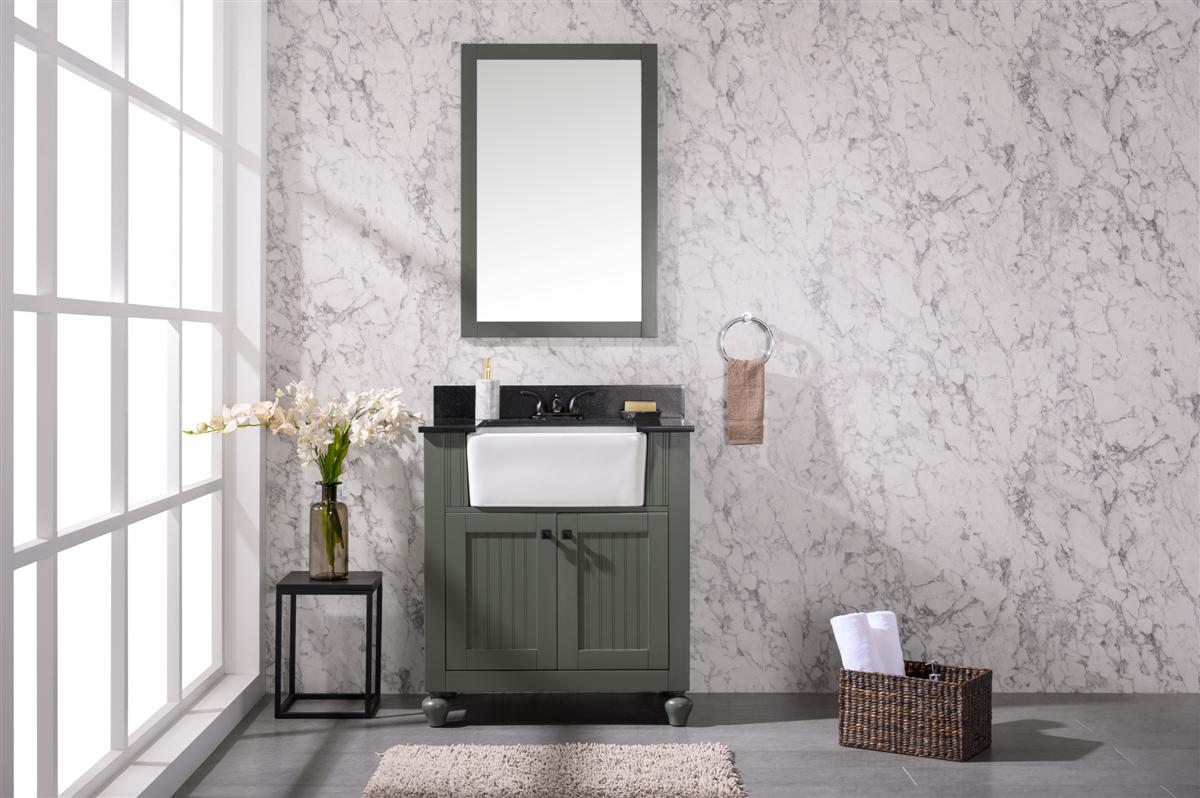 Legion Furniture 30" SINK VANITY WITHOUT FAUCET WLF6022-PG