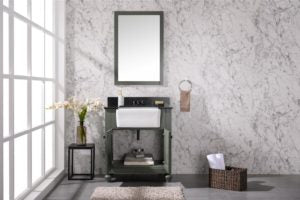 Legion Furniture 30" SINK VANITY WITHOUT FAUCET WLF6022-PG