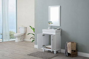 Legion Furniture 24" SINK VANITY WITHOUT FAUCET WLF6028-W