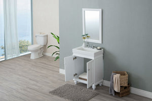 Legion Furniture 24" SINK VANITY WITHOUT FAUCET WLF6028-W