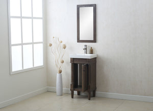 Legion Furniture 18" WEATHERED GRAY SINK VANITY WLF7021-18