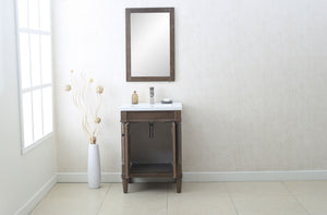 Legion Furniture 24" WEATHERED GRAY SINK VANITY WLF7021-24