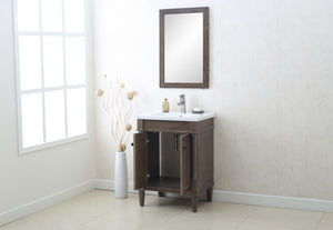 Legion Furniture 24" WEATHERED GRAY SINK VANITY WLF7021-24