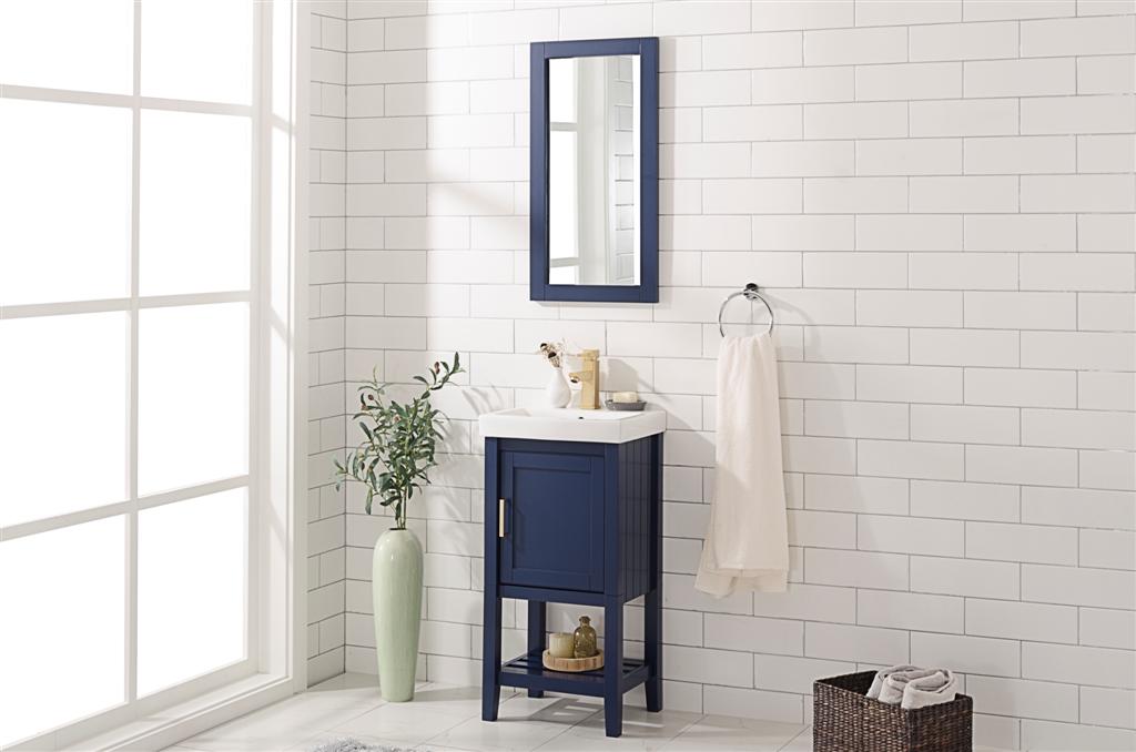 Legion Furniture 18" BLUE SINK VANITY WLF9018-B