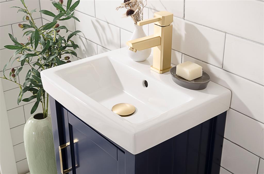 Legion Furniture 18" BLUE SINK VANITY WLF9018-B