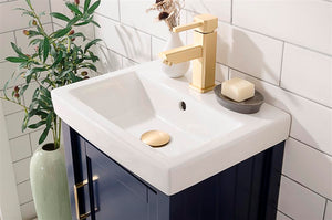 Legion Furniture 18" BLUE SINK VANITY WLF9018-B