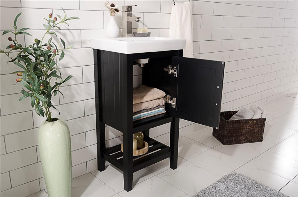 Legion Furniture 18" ESPRESSO SINK VANITY WLF9018-E