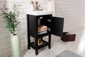 Legion Furniture 18" ESPRESSO SINK VANITY WLF9018-E