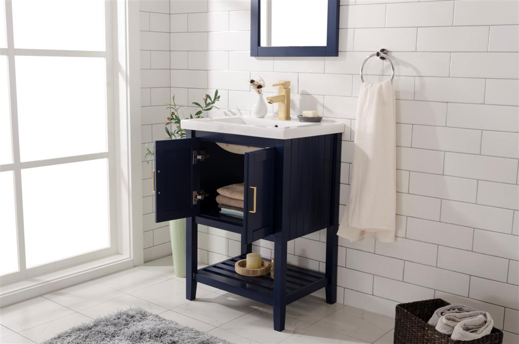 Legion Furniture 24" KD BLUE SINK VANITY WLF9024-B