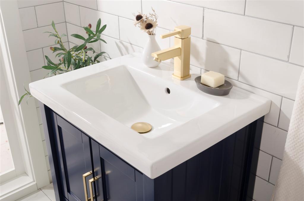 Legion Furniture 24" KD BLUE SINK VANITY WLF9024-B