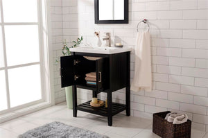 Legion Furniture 24" KD ESPRESSO SINK VANITY WLF9024-E