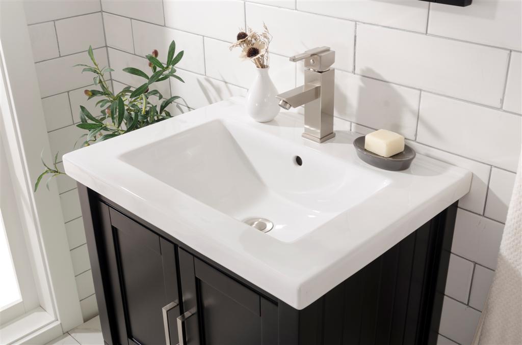 Legion Furniture 24" KD ESPRESSO SINK VANITY WLF9024-E