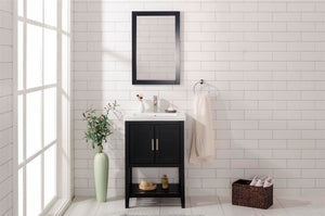 Legion Furniture 24" KD ESPRESSO SINK VANITY WLF9024-E