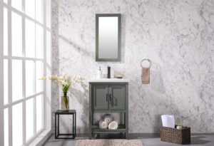 Legion Furniture 24" KD PEWTER GREEN SINK VANITY WLF9024-PG