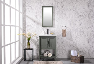 Legion Furniture 24" KD PEWTER GREEN SINK VANITY WLF9024-PG