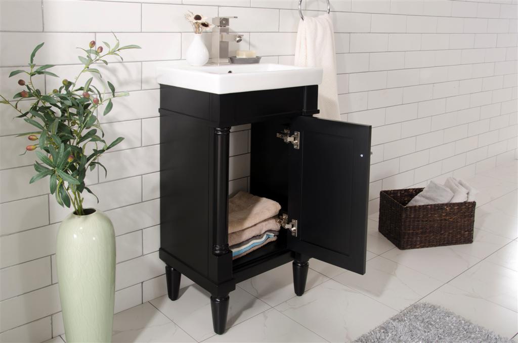 Legion Furniture 18" ESPRESSO SINK VANITY WLF9218-E