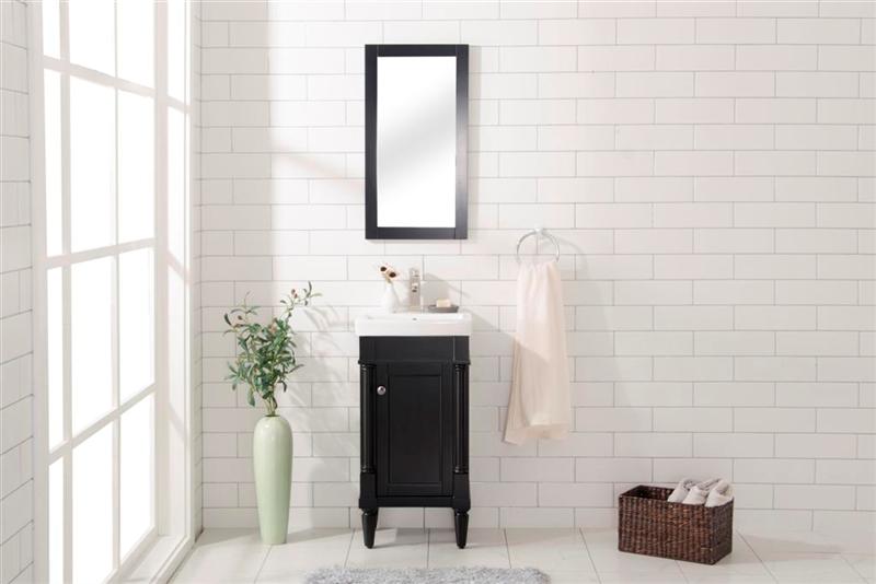 Legion Furniture 18" ESPRESSO SINK VANITY WLF9018-E