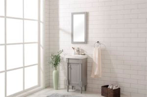 Legion Furniture 18" GRAY SINK VANITY WLF9218-G