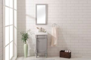 Legion Furniture 18" GRAY SINK VANITY WLF9218-G