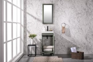 Legion Furniture 18" PEWTER GREEN SINK VANITY WLF9318-PG