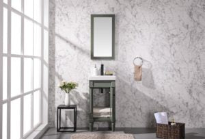 Legion Furniture 18" PEWTER GREEN SINK VANITY WLF9218-PG