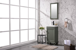 Legion Furniture 18" PEWTER GREEN SINK VANITY WLF9318-PG