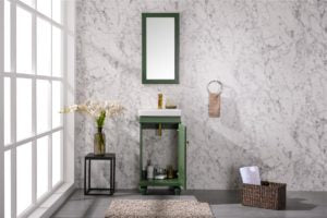Legion Furniture 18" VOGUE GREEN SINK VANITY WLF9318-VG