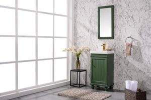 Legion Furniture 18" VOGUE GREEN SINK VANITY WLF9318-VG