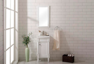 Legion Furniture 18" WHITE SINK VANITY WLF9218-W