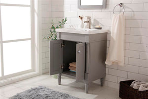 Legion Furniture 24" GRAY SINK VANITY WLF9224-G