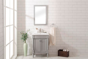 Legion Furniture 24" GRAY SINK VANITY WLF9224-G