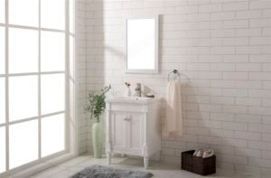 Legion Furniture 24" WHITE SINK VANITY WLF9224-W