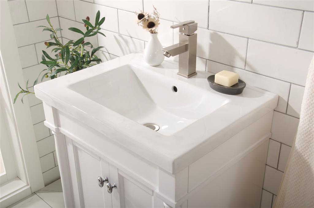 Legion Furniture 24" WHITE SINK VANITY WLF9224-W