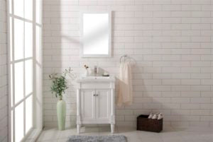 Legion Furniture 24" WHITE SINK VANITY WLF9224-W