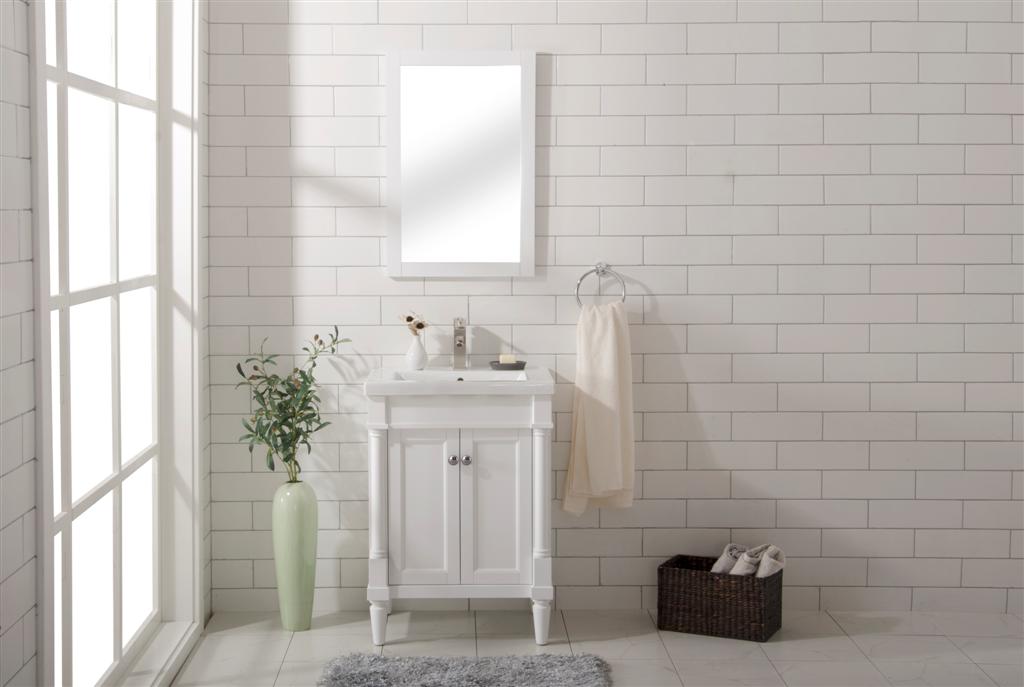 Legion Furniture 24" WHITE SINK VANITY WLF9224-W