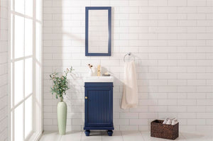 Legion Furniture 18" BLUE SINK VANITY WLF9018-B